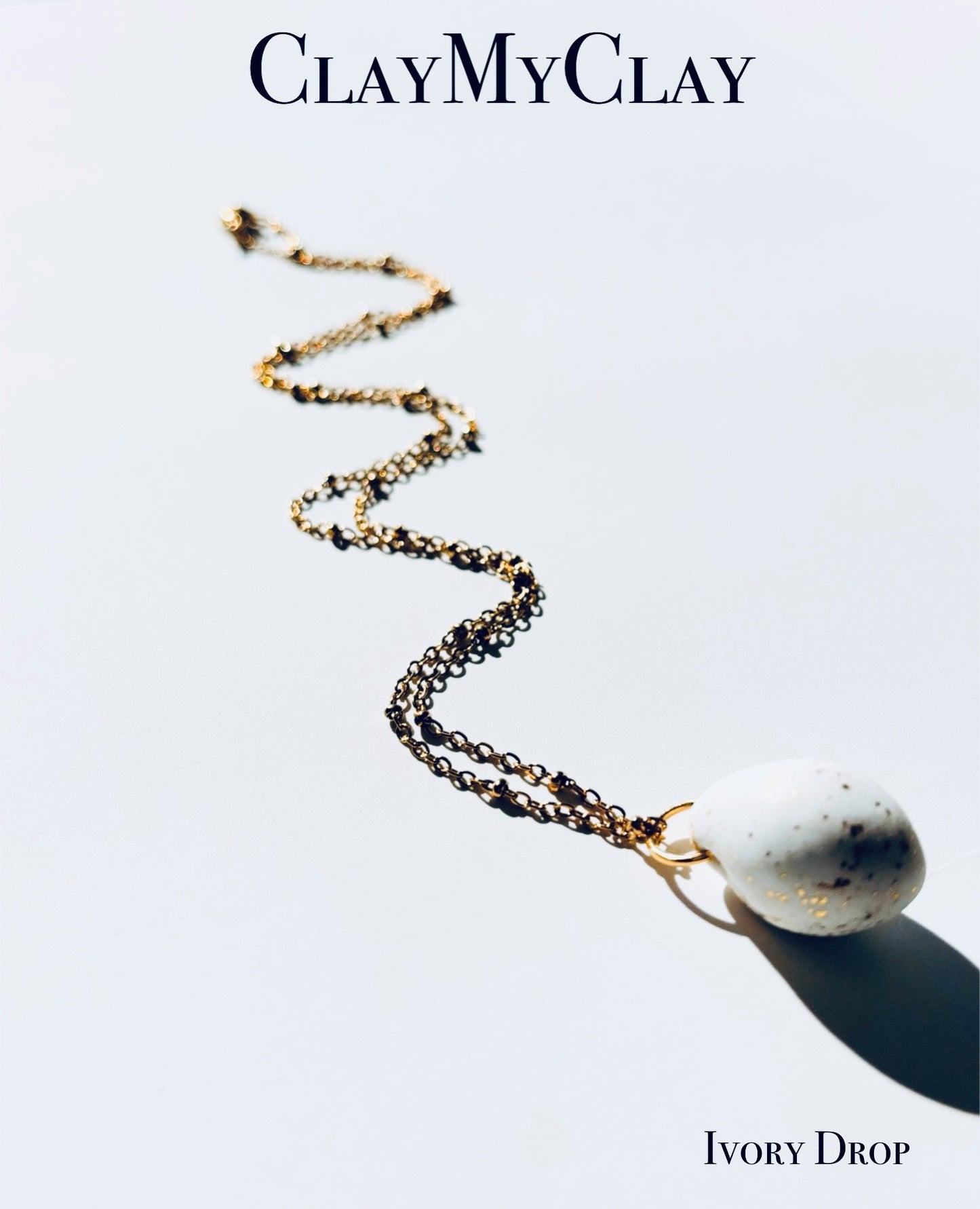 .NECKLACE - Ivory Drop