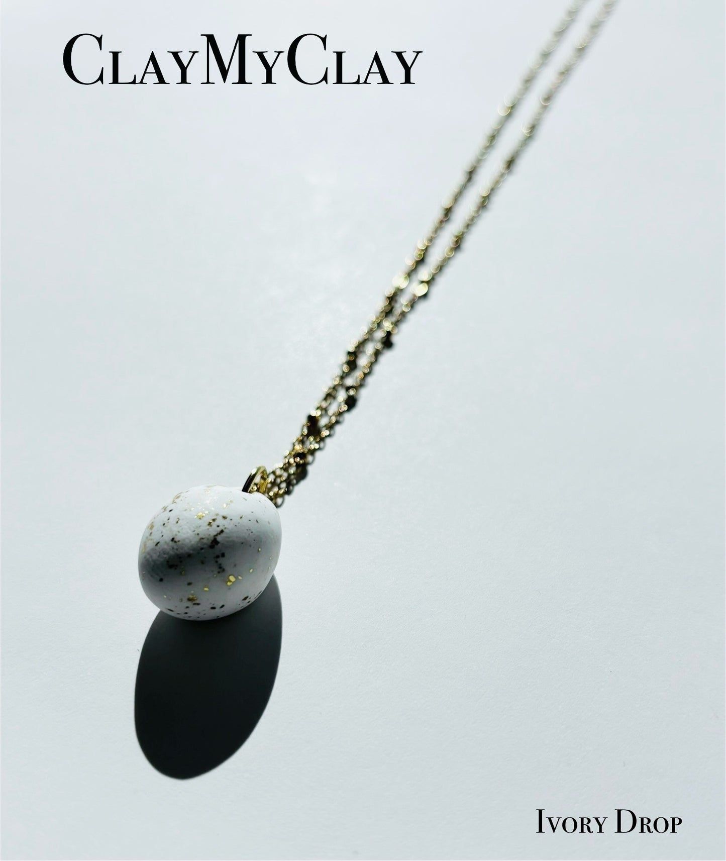 .NECKLACE - Ivory Drop