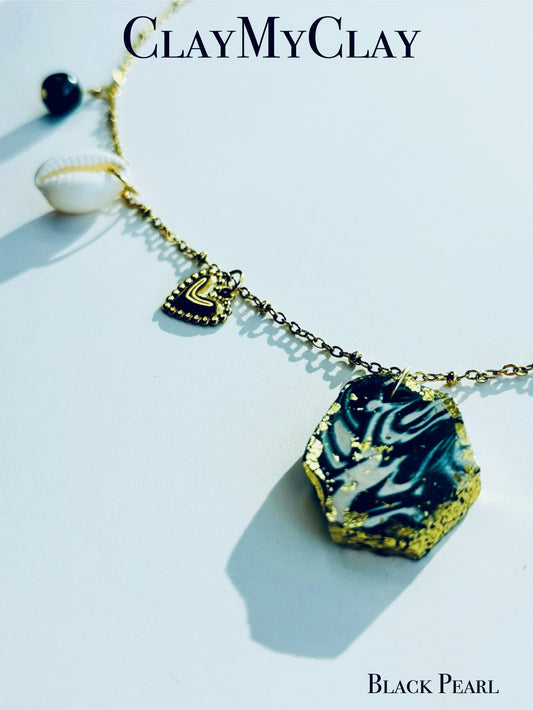 .NECKLACE - Black Pearl