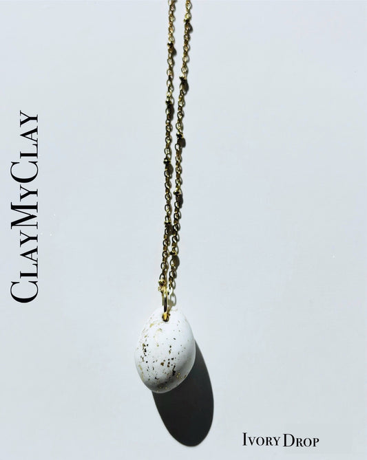 .NECKLACE - Ivory Drop
